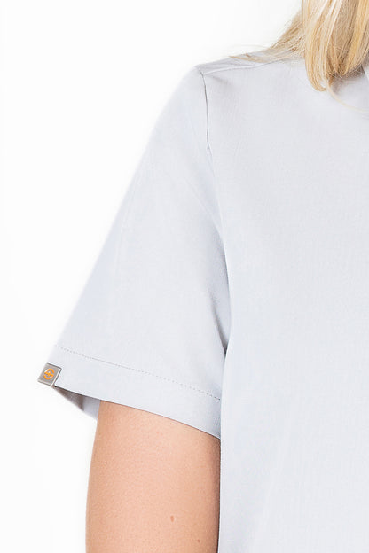 Kiro Zip Neck Polo Scrub Womens NewGen
