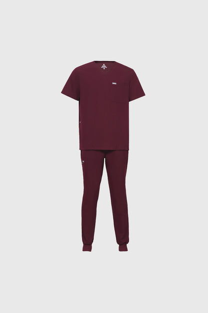 Kuro V Neck Four pockets Scrub With Invisible Side Pockets Mens