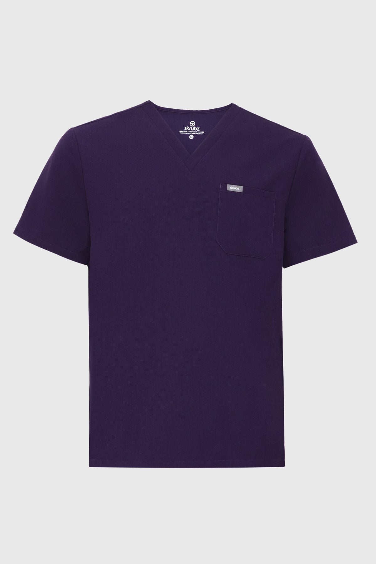 Aka V Neck One Pocket Scrub Mens