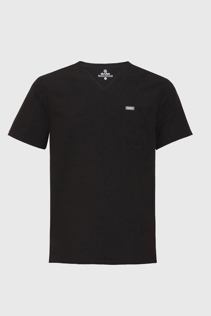 Aka V Neck One Pocket Scrub Mens