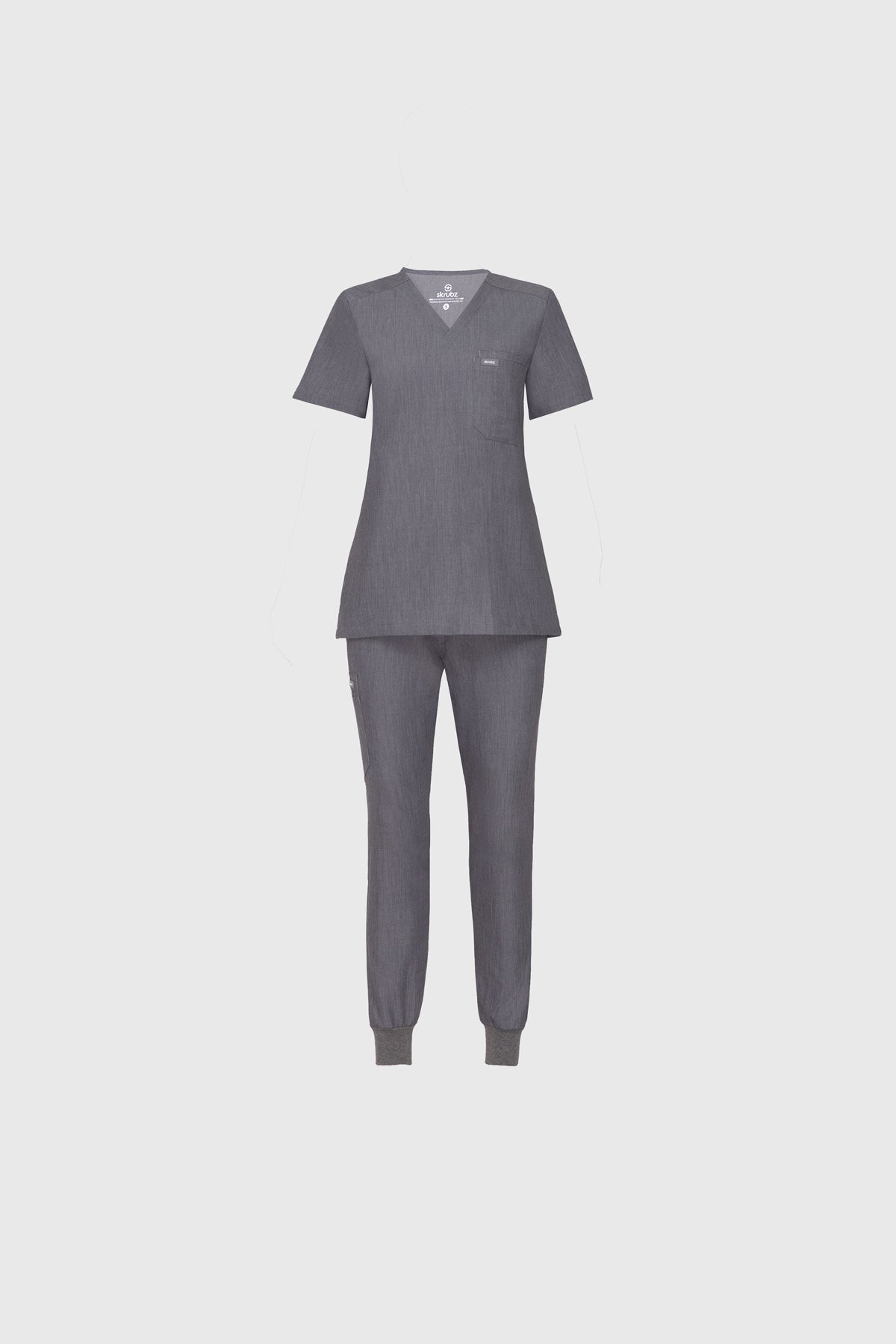 Kuro V Neck Four pockets Scrub With Invisible Side Pockets Women's