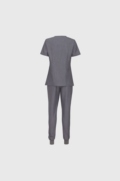 Kuro V Neck Four pockets Scrub With Invisible Side Pockets Women's