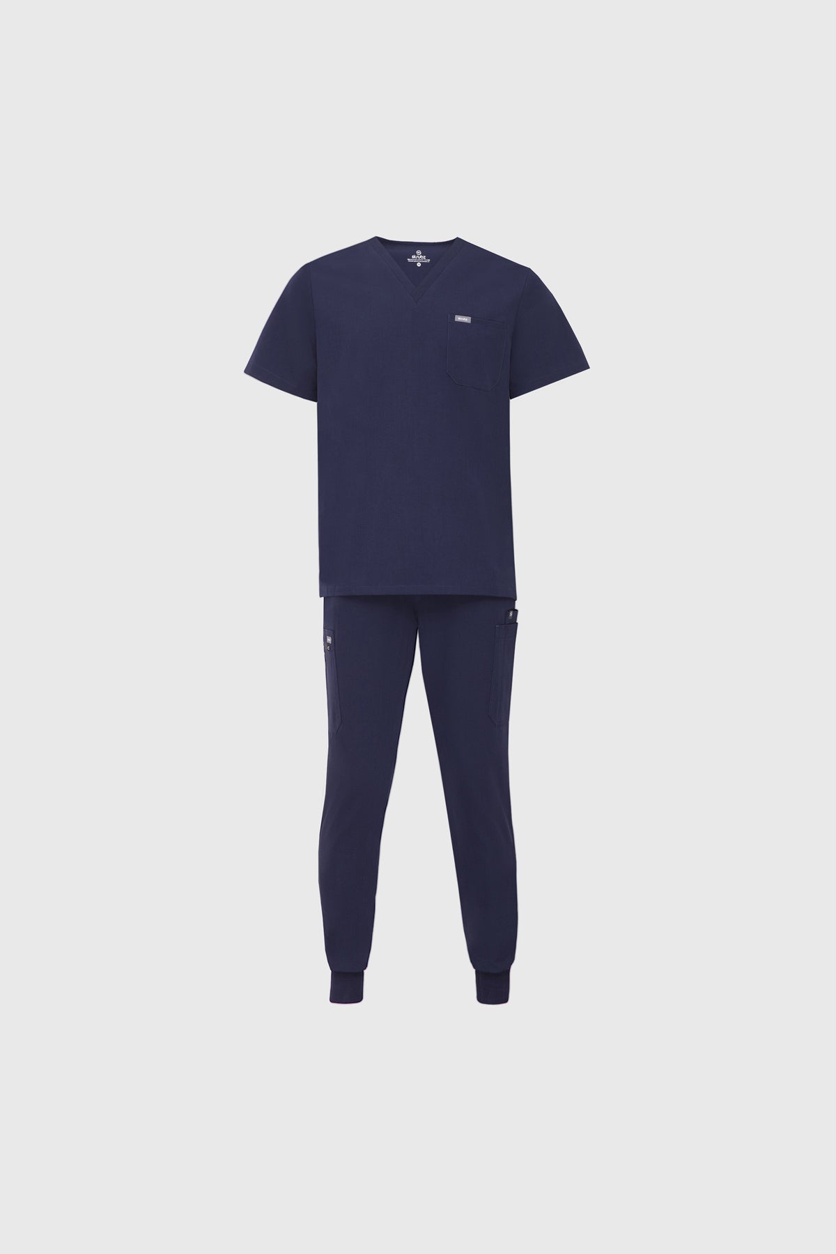 Aka V Neck One Pocket Scrub Mens