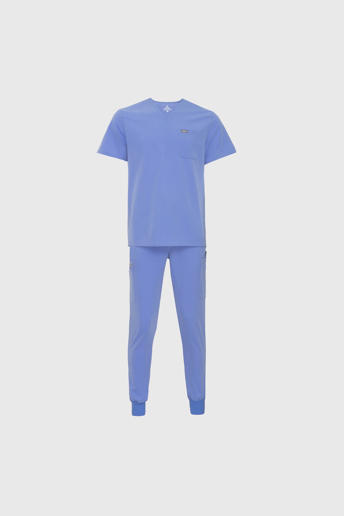 Aka V Neck One Pocket Scrub Mens