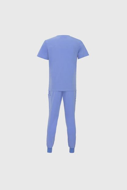 Aka V Neck One Pocket Scrub Mens