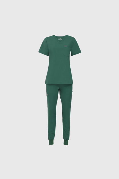 Aka V Neck One Pocket Scrub Womens