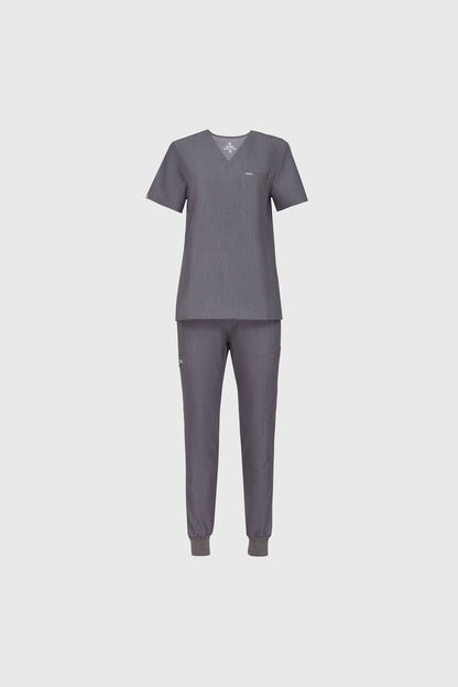 Aka V Neck One Pocket Scrub Womens