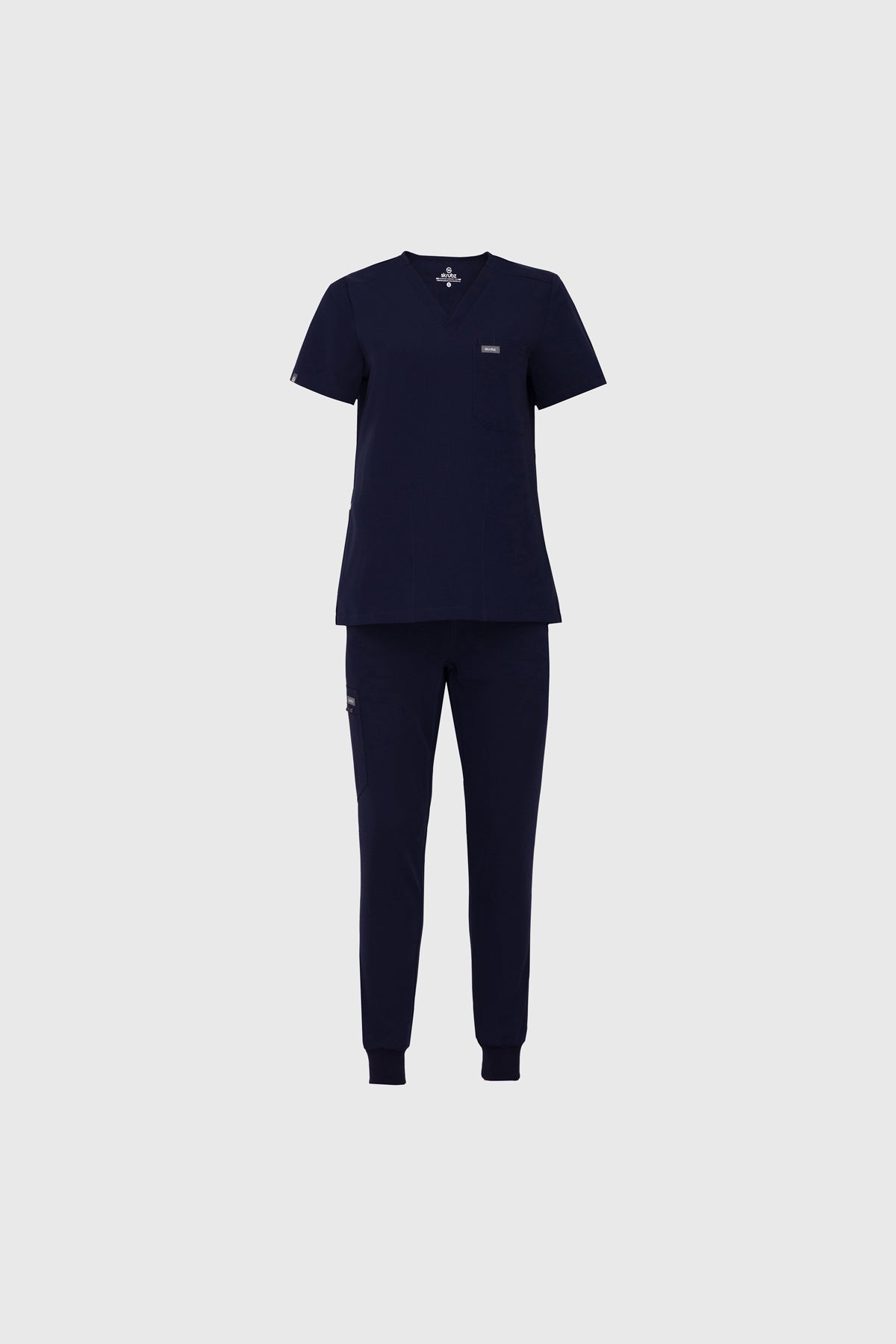 Kuro V Neck Four pockets Scrub With Invisible Side Pockets Women's