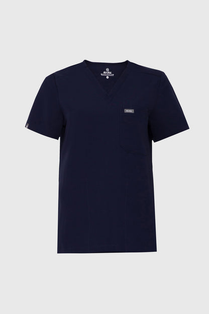 Kuro V Neck Four pockets Scrub With Invisible Side Pockets Women's