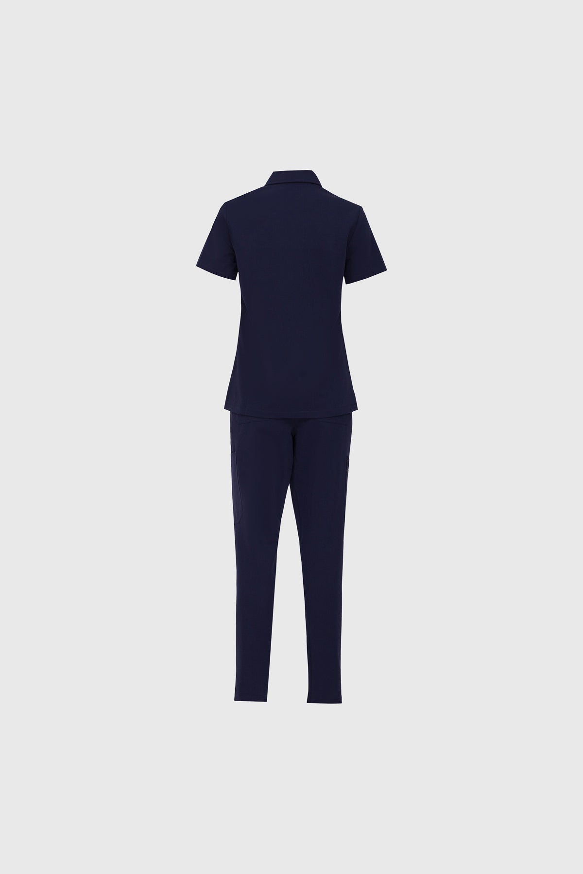 Kiro Zip Neck Polo Scrub womens