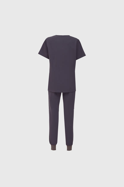 Aka V Neck One Pocket Scrub Womens