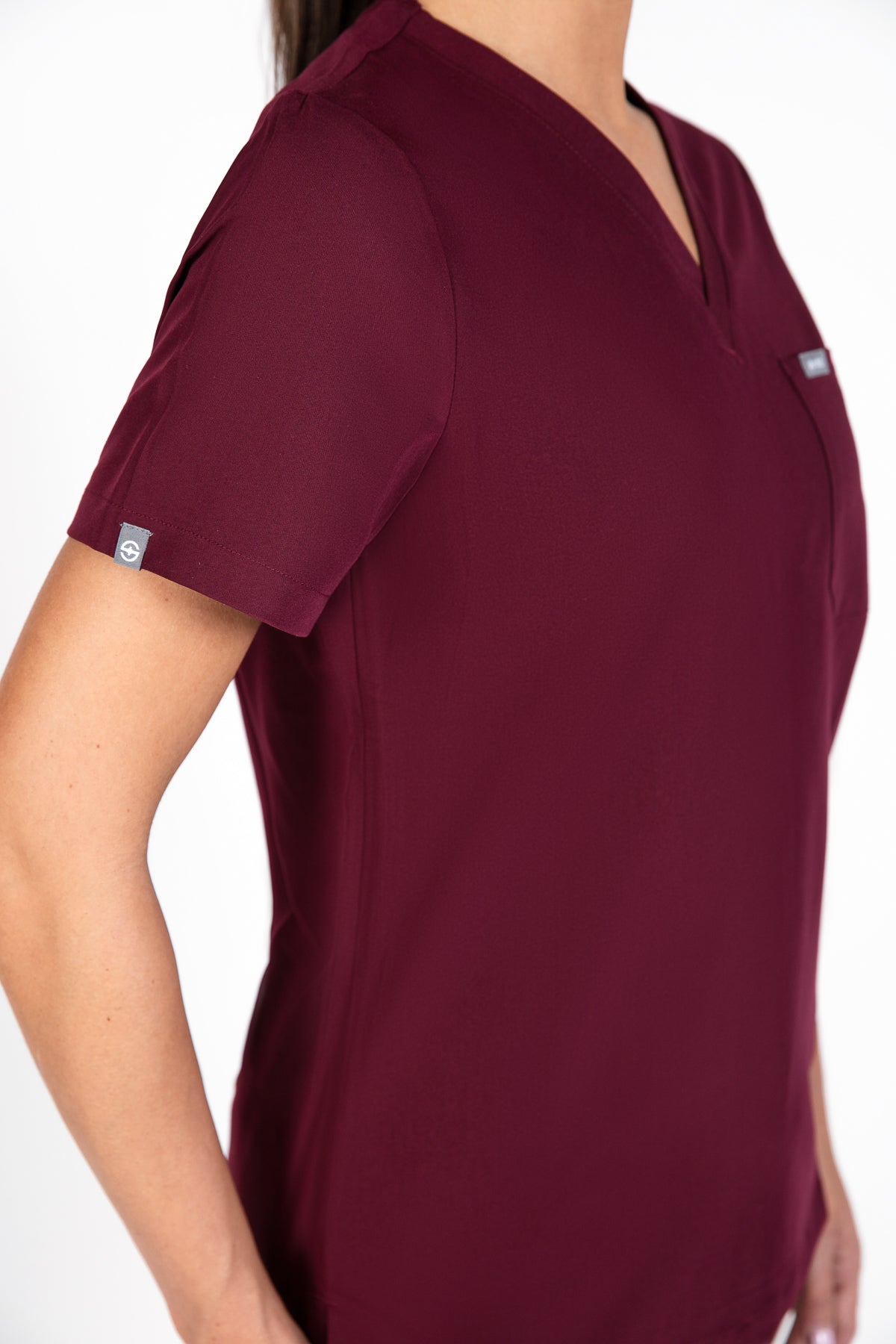 Aka V Neck One Pocket Scrub Womens