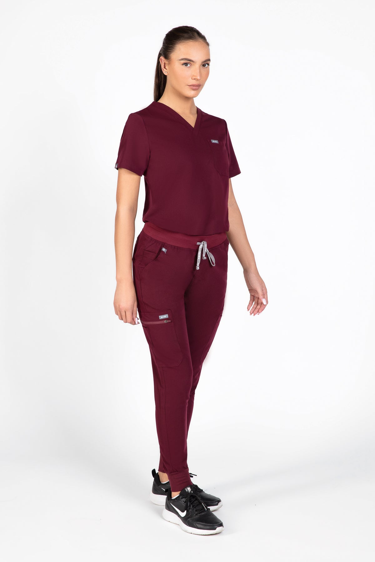 Shiro Yoga Waist 10 pocket Jogger Scrub Pants Womens