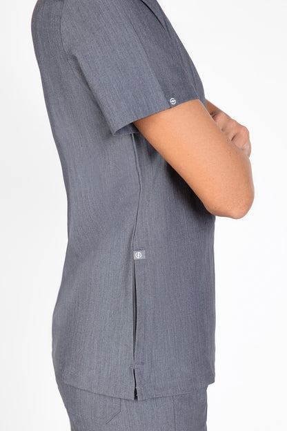 Kuro V Neck Four pockets Scrub With Invisible Side Pockets Women's