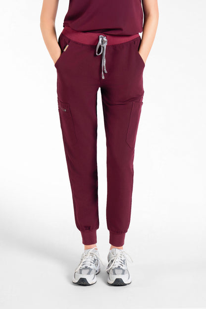 Akari 10 Pocket Jogger Scrub Pants Womens