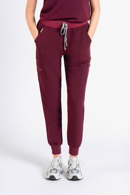 Akari 10 Pocket Jogger Scrub Pants Womens