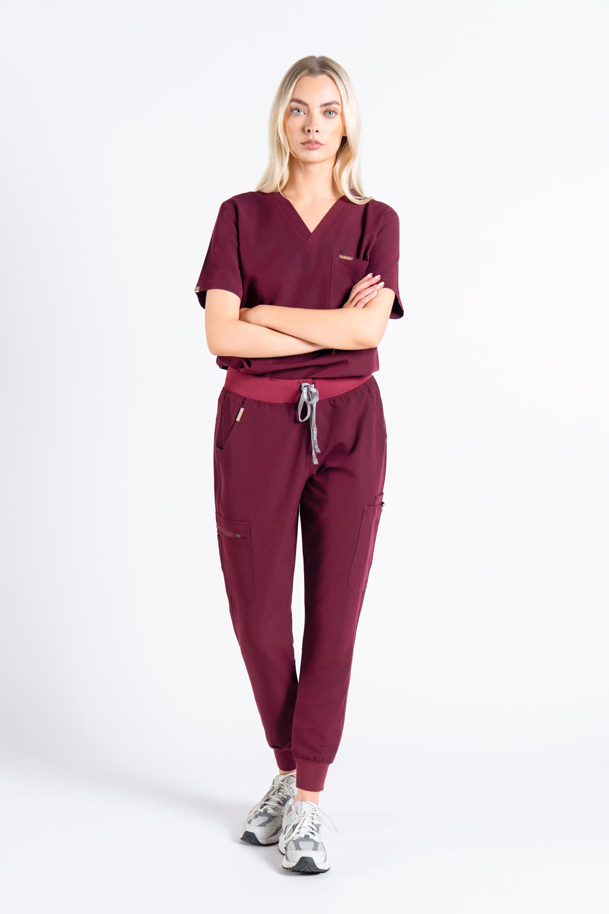 Akari 10 Pocket Jogger Scrub Pants Womens