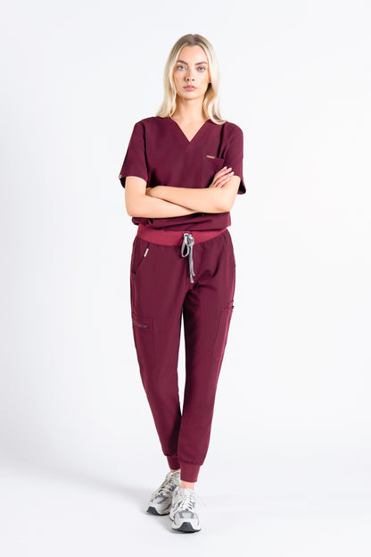Akari 10 Pocket Jogger Scrub Pants Womens