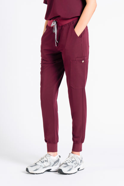 Akari 10 Pocket Jogger Scrub Pants Womens