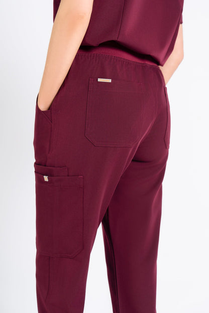 Akari 10 Pocket Jogger Scrub Pants Womens