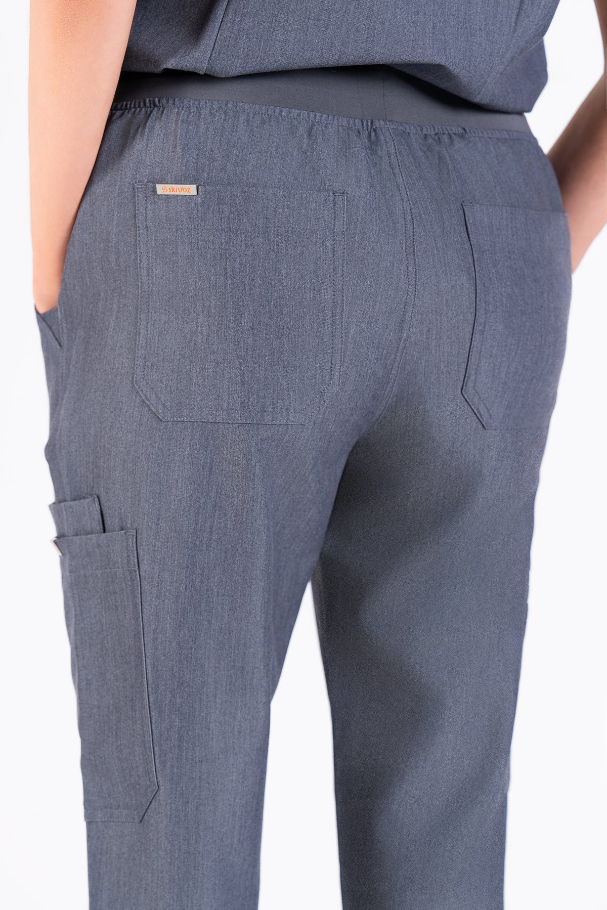 Akari 10 Pocket Jogger Scrub Pants Womens