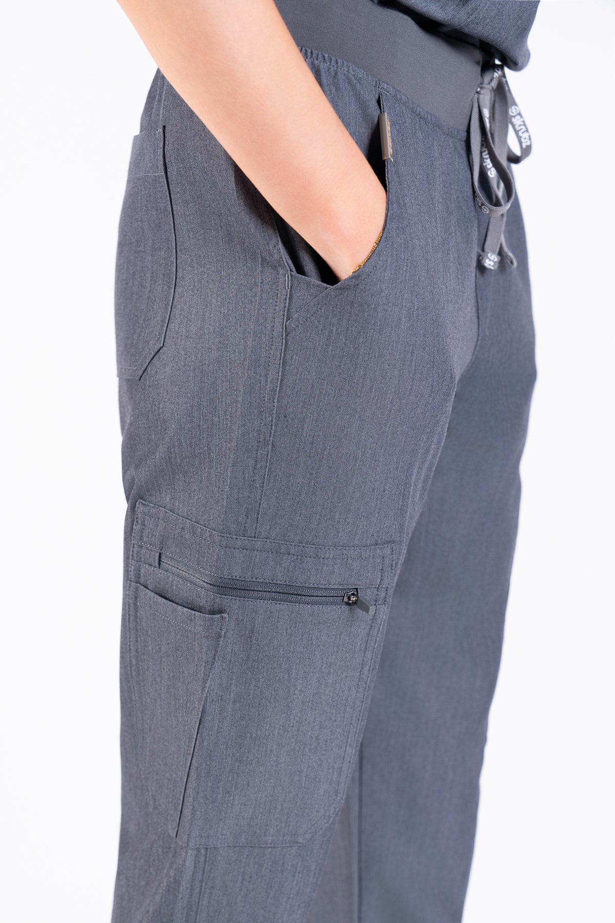 Akari 10 Pocket Jogger Scrub Pants Womens