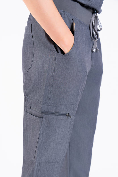 Akari 10 Pocket Jogger Scrub Pants Womens