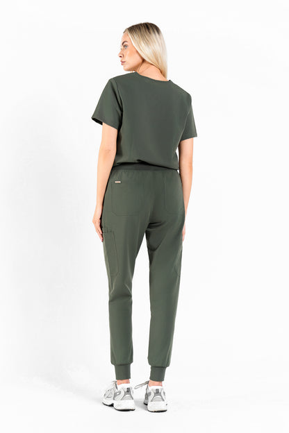 Akari 10 Pocket Jogger Scrub Pants Womens