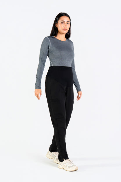 Kanji Women's Maternity Pants With Side Pockets
