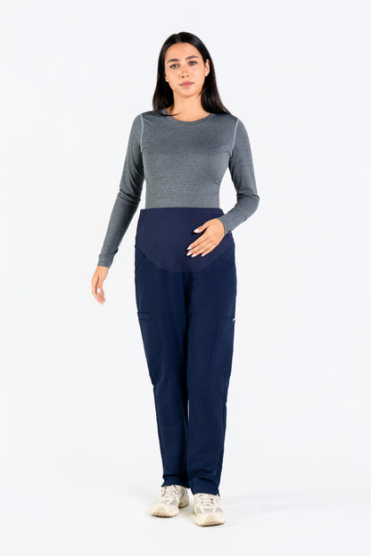 Kanji Women's Maternity Pants With Side Pockets