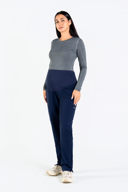 Kanji Women's Maternity Pants With Side Pockets
