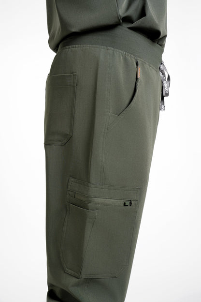 Akari 10 Pocket Jogger Scrub Pants Mens