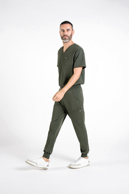 Akari 10 Pocket Jogger Scrub Pants Mens