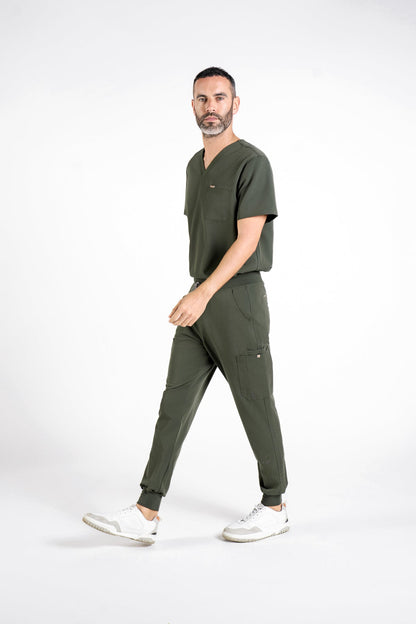 Akari 10 Pocket Jogger Scrub Pants Mens