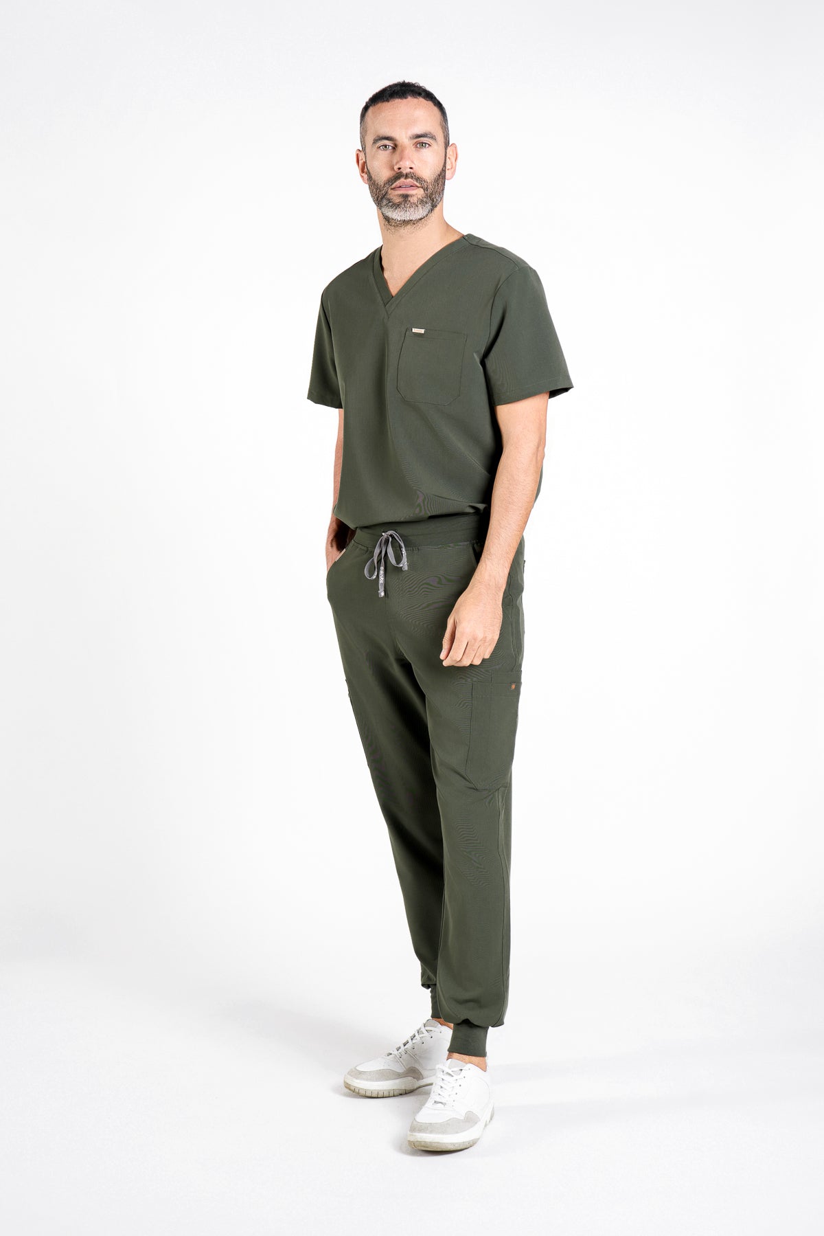 Akari 10 Pocket Jogger Scrub Pants Mens