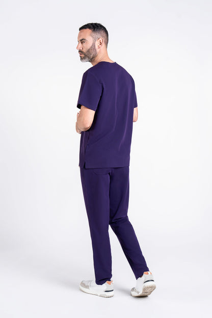 Kaizen V Neck One Pocket Scrub Top Mens