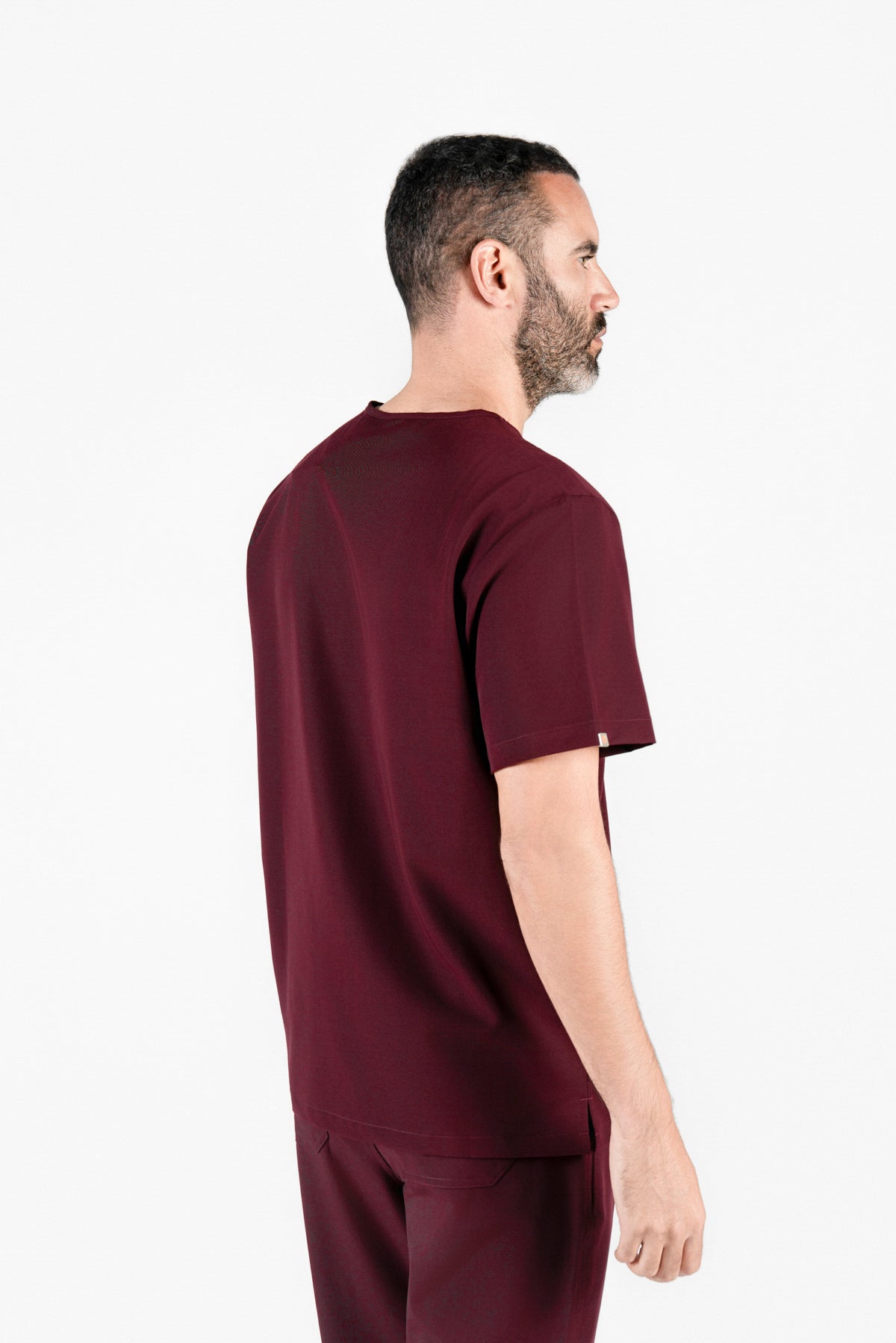 Kaizen V Neck One Pocket Scrub Top Mens