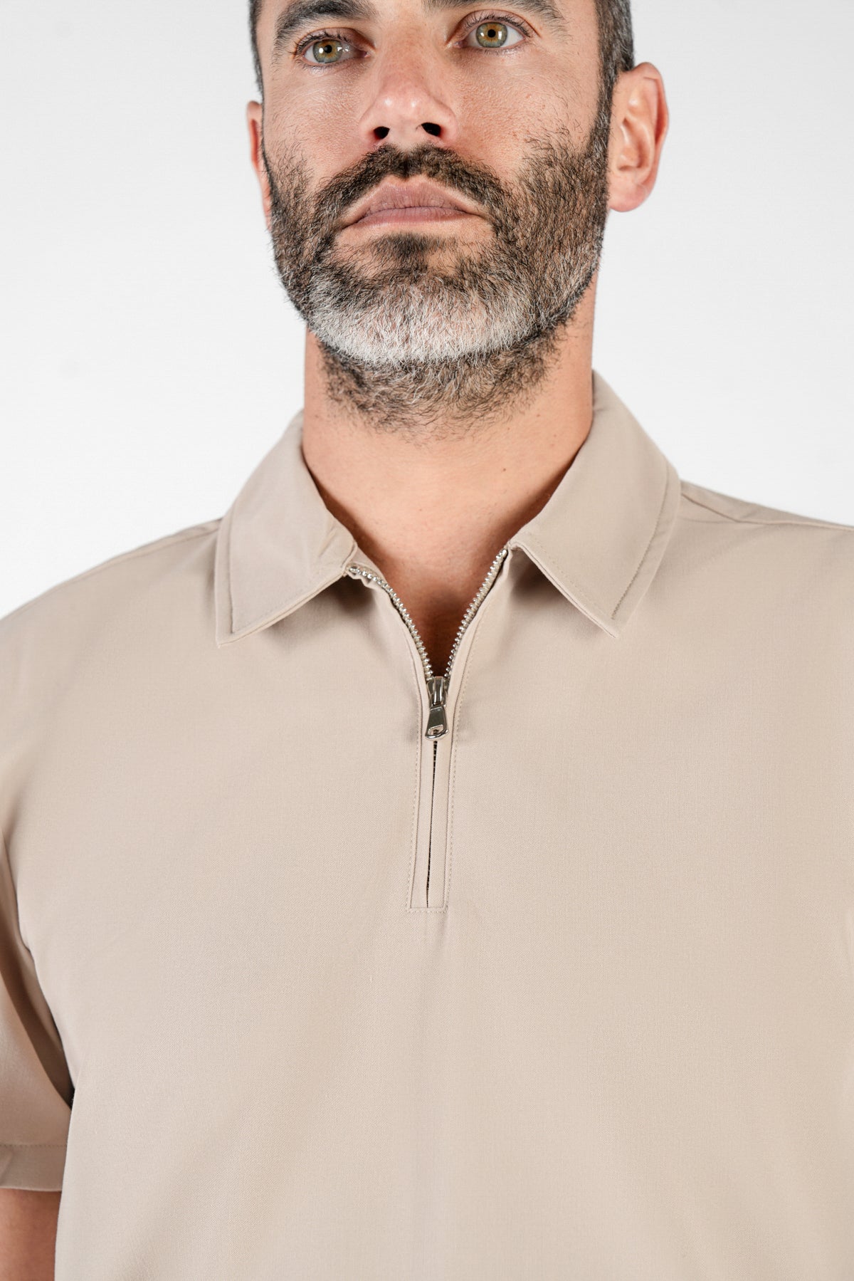 Kiro Zip Neck Polo Scrub Mens NewGen