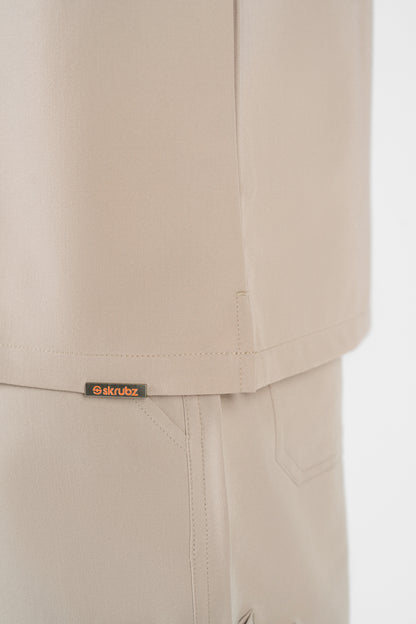 Kiro Zip Neck Polo Scrub Mens NewGen