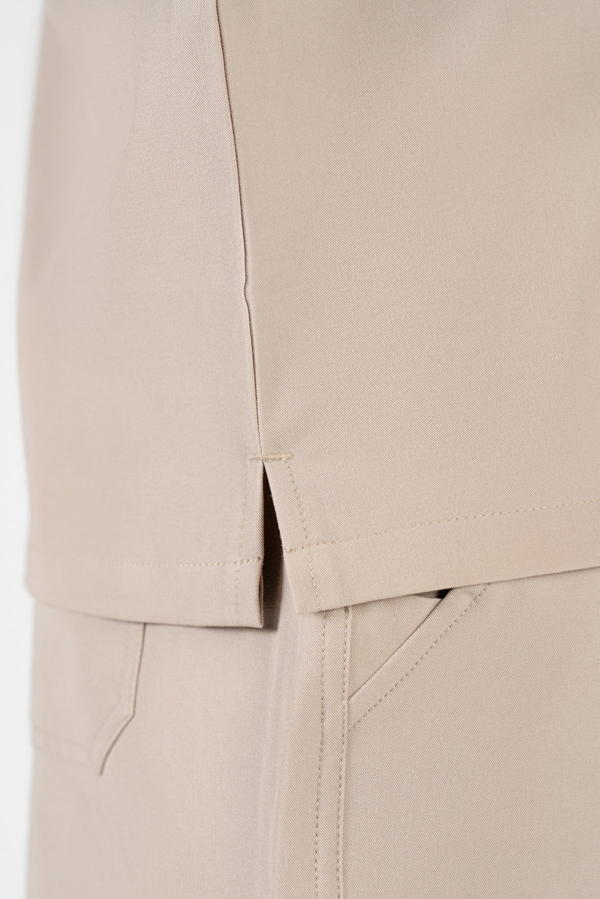 Kiro Zip Neck Polo Scrub Mens NewGen