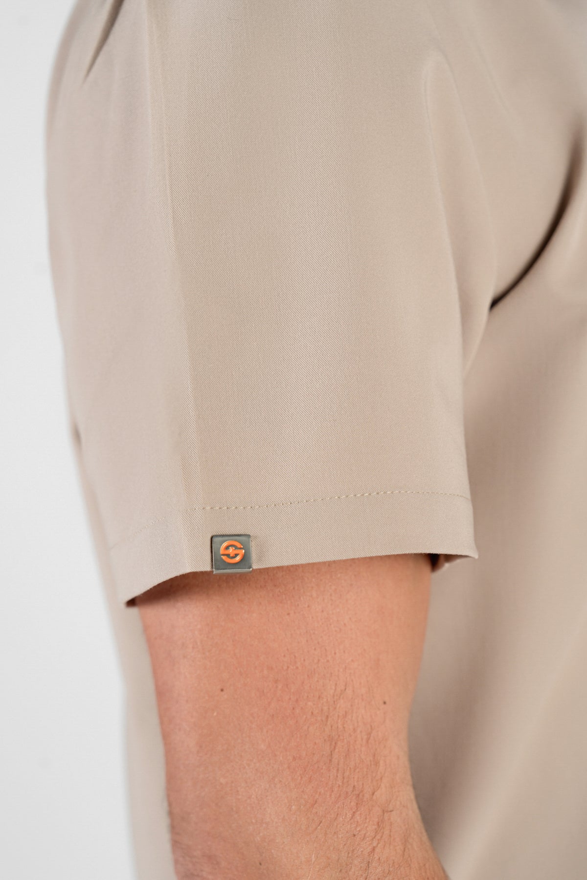 Kiro Zip Neck Polo Scrub Mens NewGen