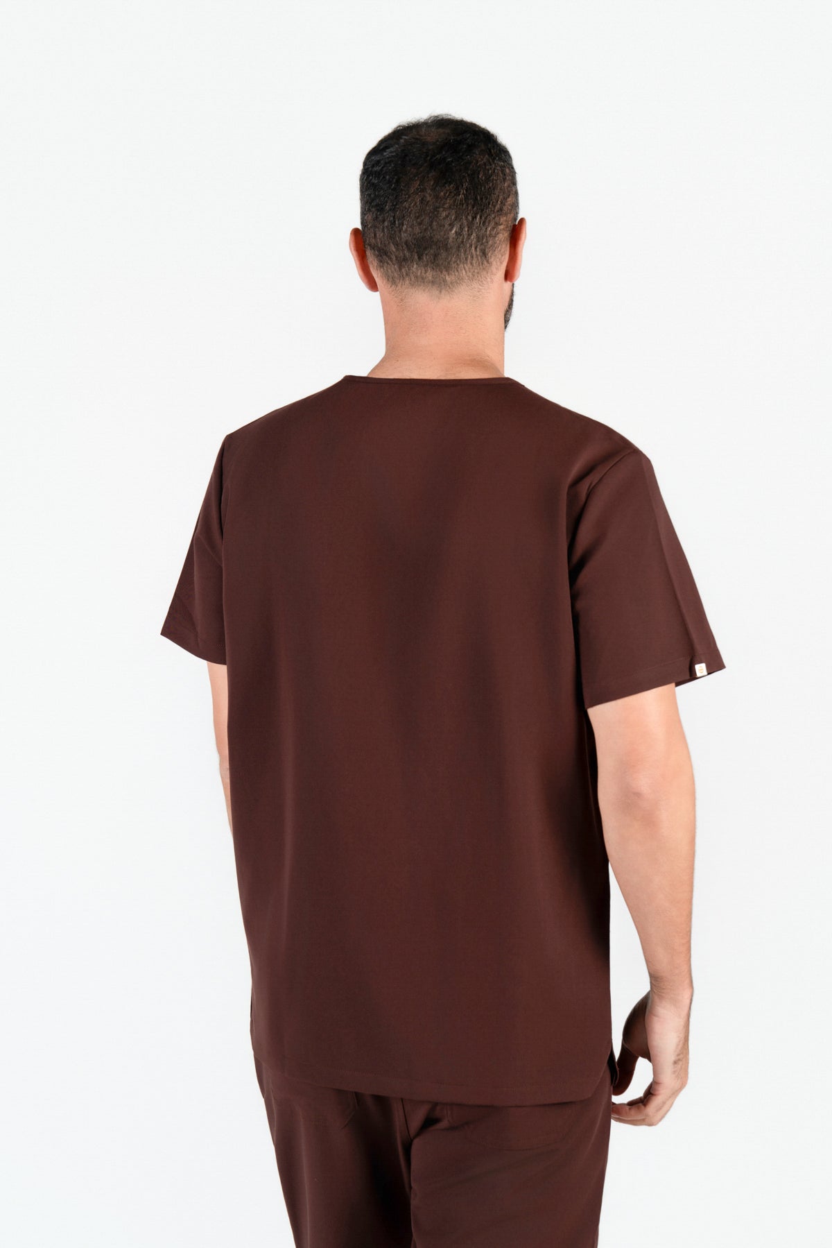Kaizen V Neck One Pocket Scrub Top Mens