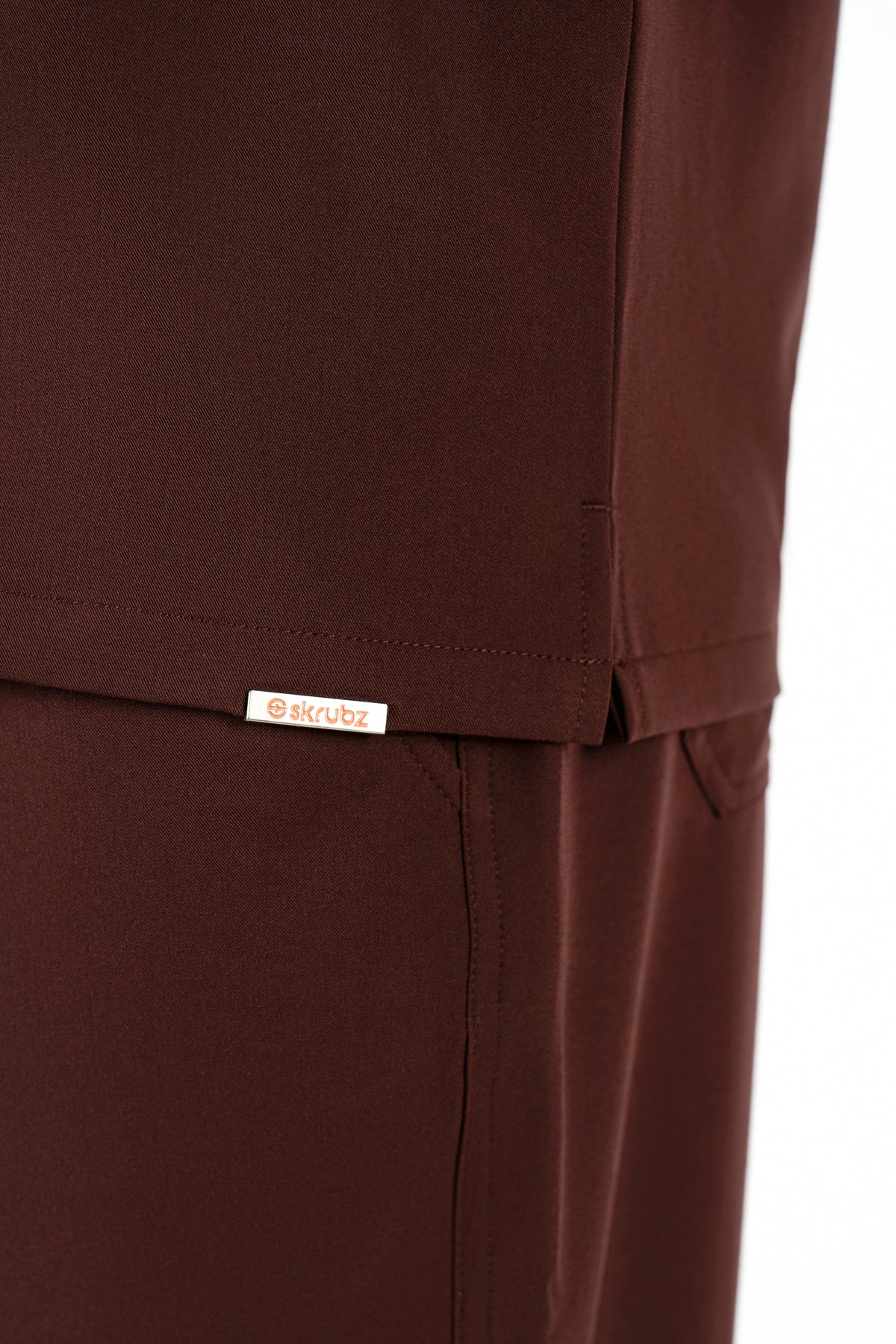 Kaizen V Neck One Pocket Scrub Top Mens