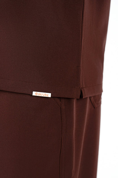 Kaizen V Neck One Pocket Scrub Top Mens