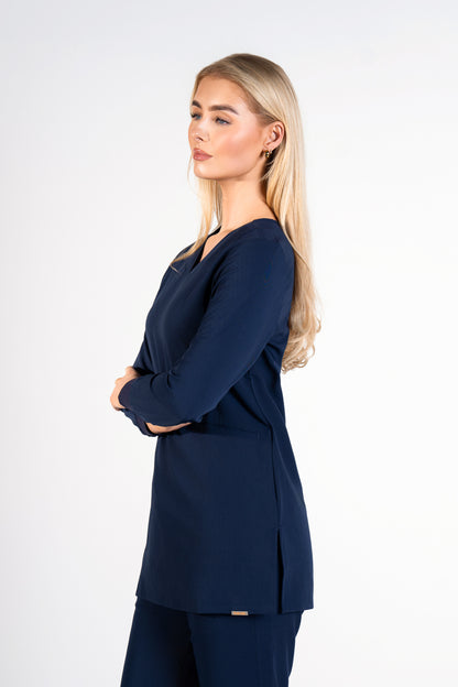 Cosa Women's Long Sleeves V Neck Top