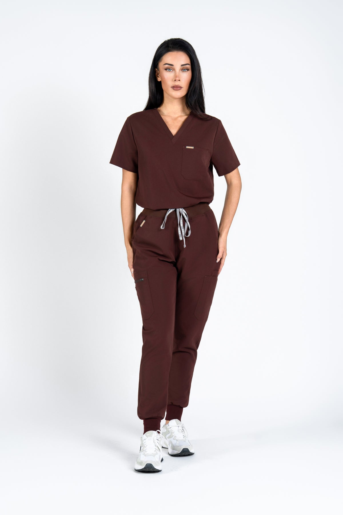 Akari 10 Pocket Jogger Scrub Pants Womens