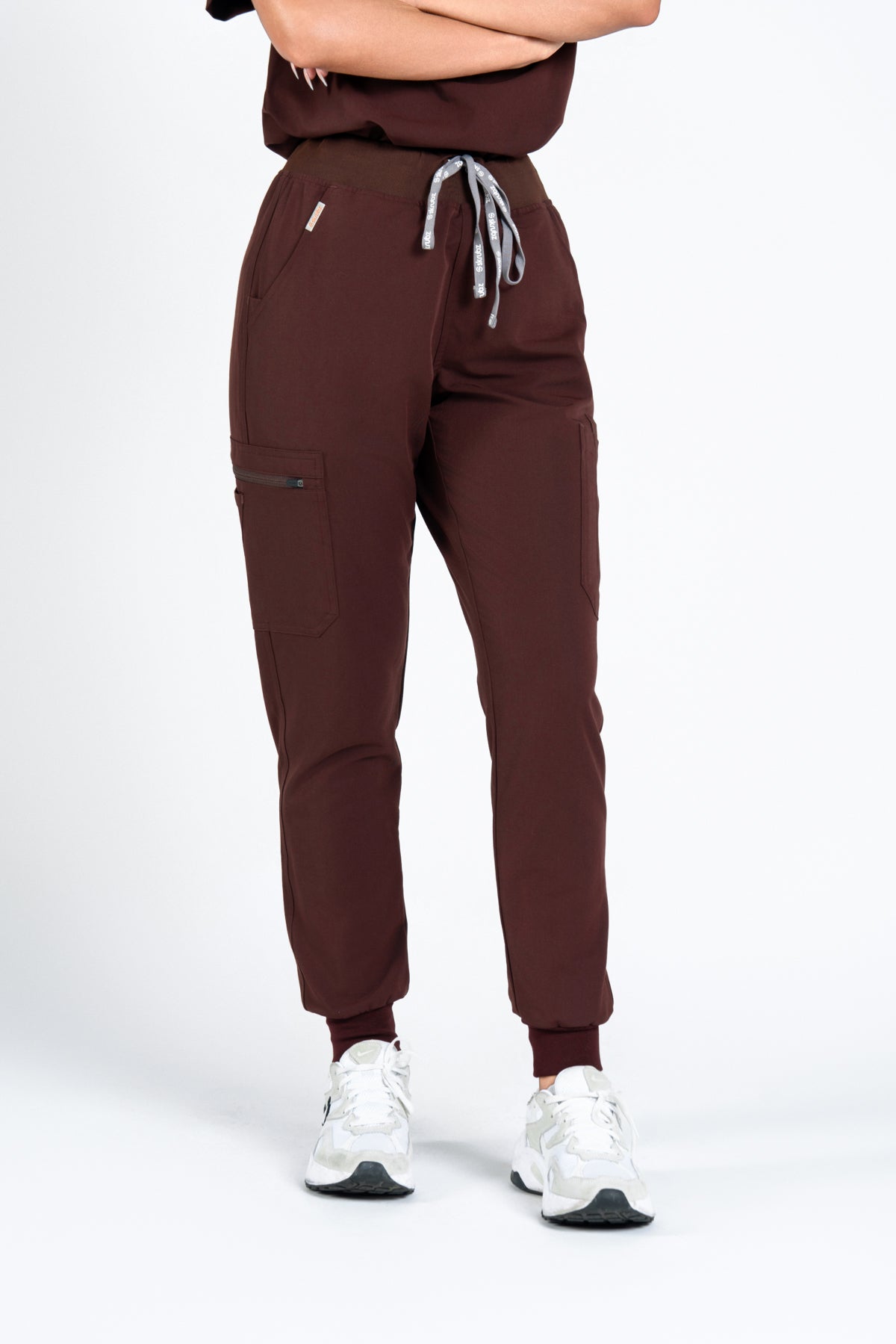 Akari 10 Pocket Jogger Scrub Pants Womens