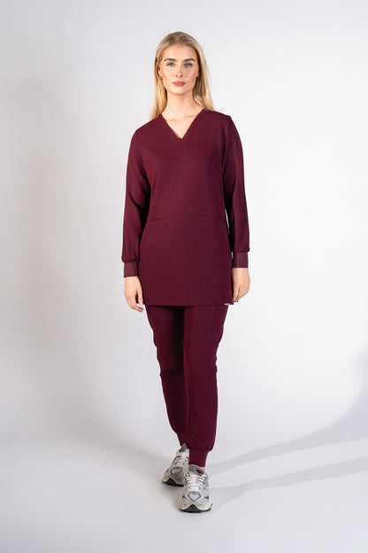 Cosa Women's Long Sleeves V Neck Top