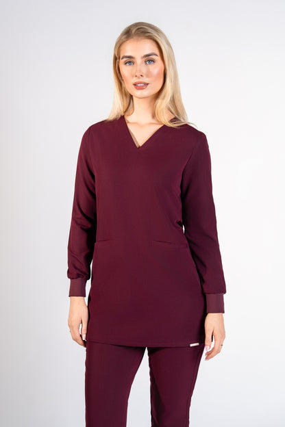 Cosa Women's Long Sleeves V Neck Top