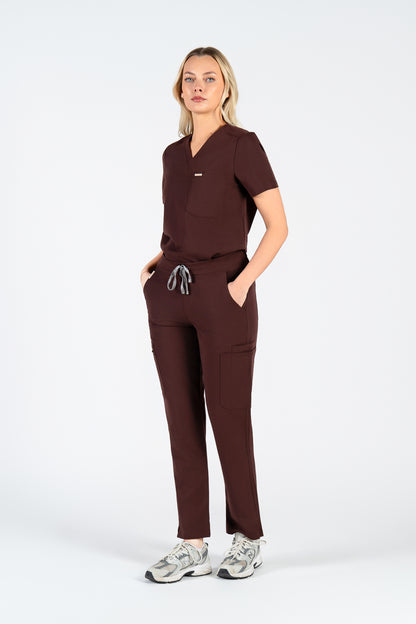 Hachiko Cargo Scrub pants 9 Pockets Womens NewGen